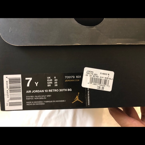 AIR Jordan 10 Retro 30th BG - Picture 4 of 4